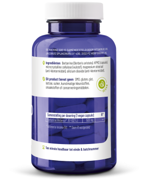 afbeelding van Berberine 500 (90 vegan capsules)