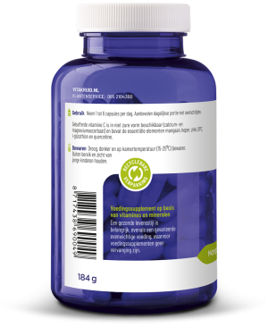 afbeelding van Gebufferde Vitamine C® (180 vegan capsules)