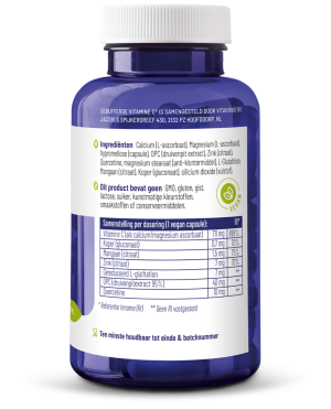 afbeelding van Gebufferde Vitamine C® (90 vegan capsules)