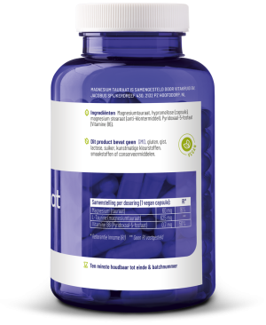 afbeelding van Magnesium Tauraat met P-5-P® (180 vegan capsules)