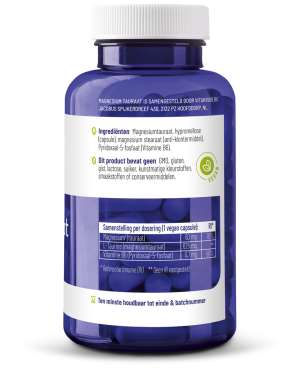 afbeelding van Magnesium Tauraat met P-5-P® (90 vegan capsules)