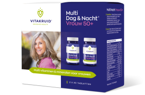 Multi Dag & Nacht® Vrouw 50+ (2 x 30 tabletten)