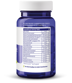 afbeelding van Multi Nacht Man Sport (30 tabletten)