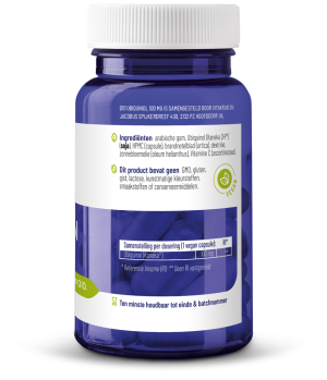 afbeelding van Q10 Ubiquinol 100 mg (60 vegan capsules)