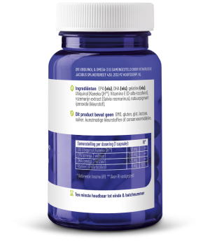 afbeelding van Q10 Ubiquinol 50 mg & Omega-3 325 mg