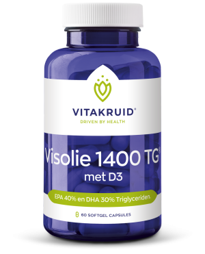 Visolie 1400 TG® met D3 (60 softgel capsules)