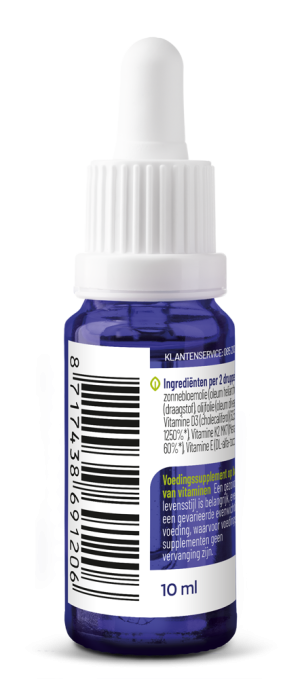 afbeelding van Vitamine D3 & K2 (10 ml)